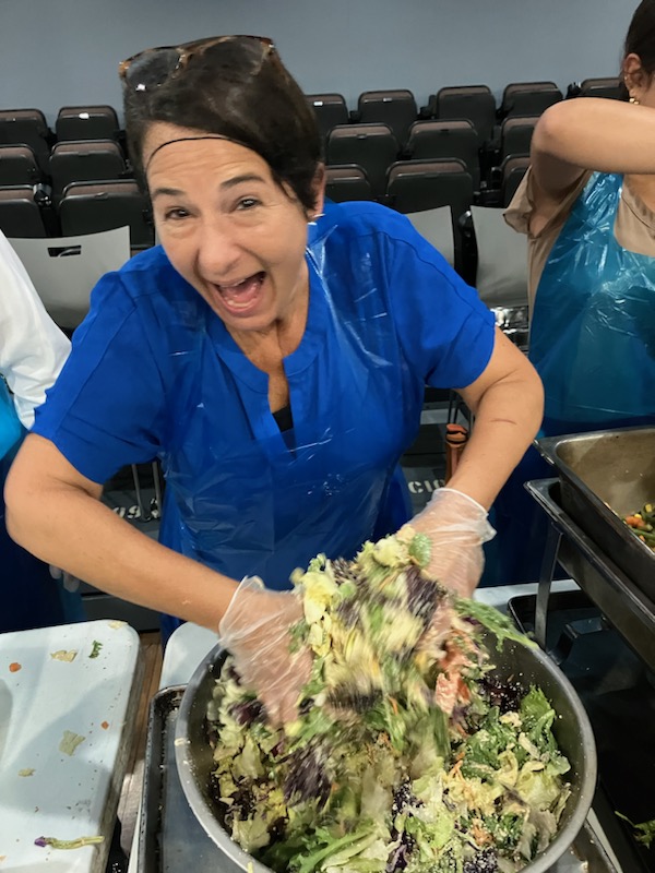 An Associate at a hotel event.