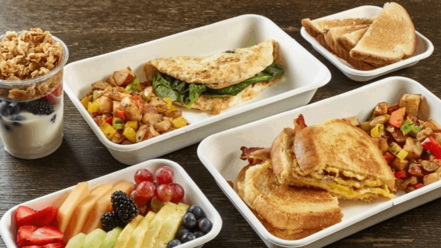 In room dining meals